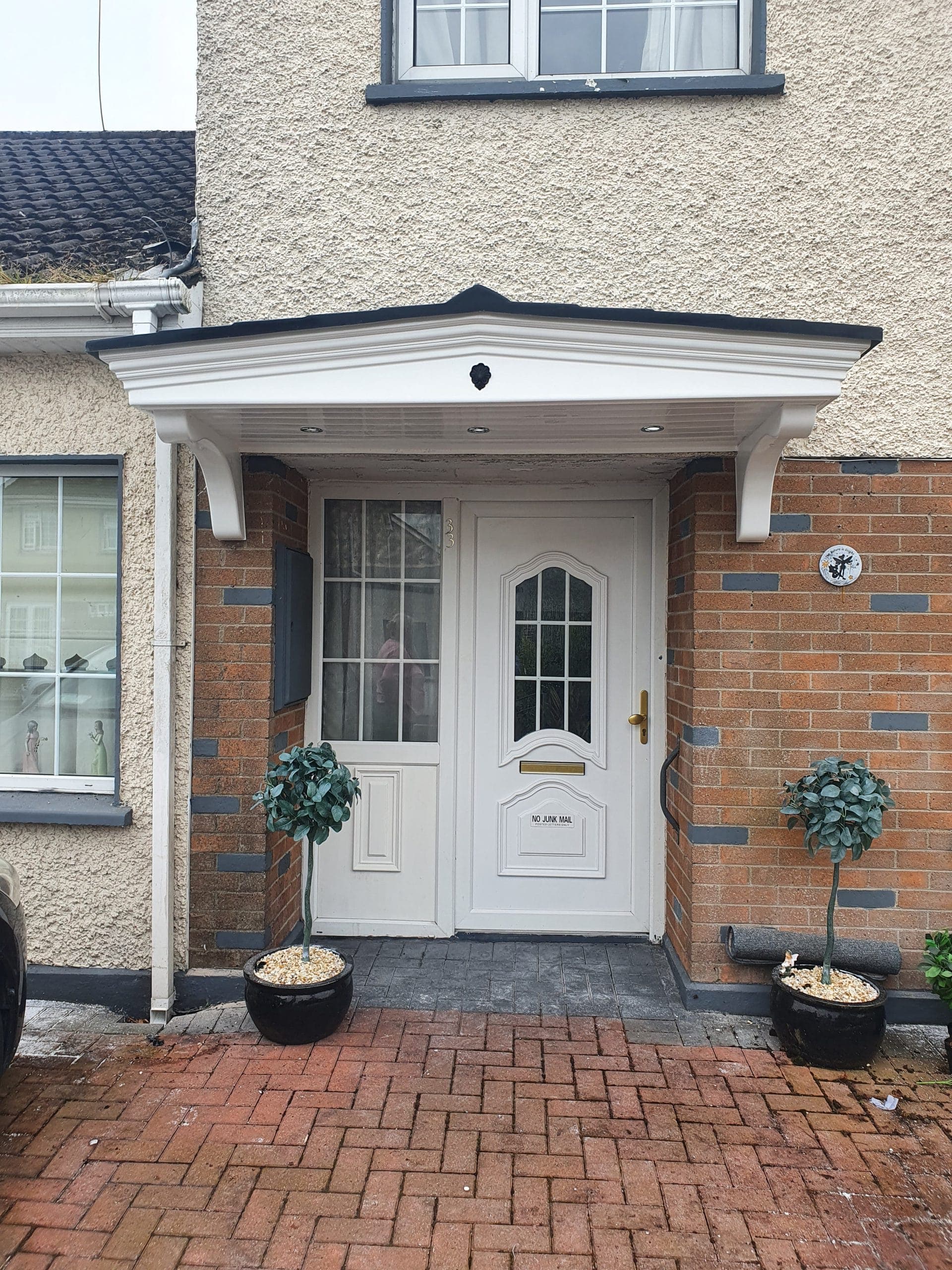 Roman Canopies supplied and fitted by Glen Canopies